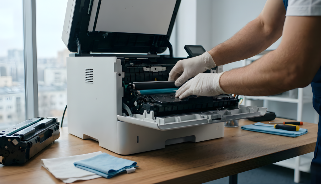 Cuidado de impresoras láser