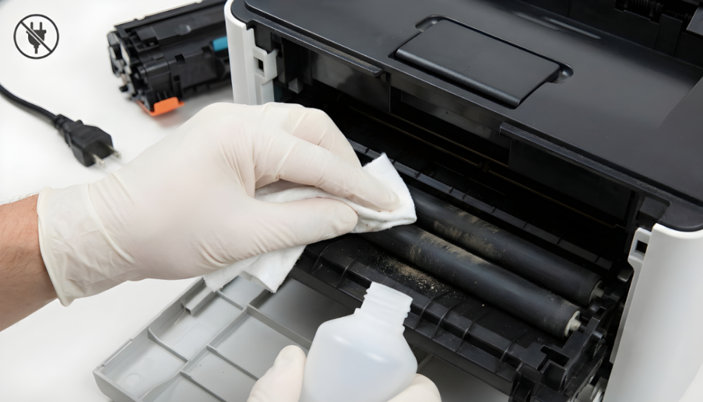 limpieza de rodillos