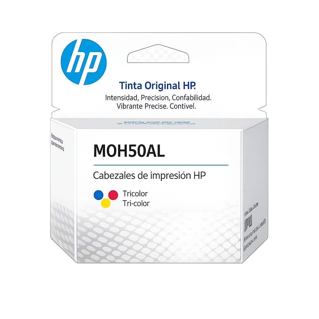 cabezal color Cabezal HP M0H50AL Original Tricolor para Impresoras HP Ink Tank y Smart Tank - Imagen 1