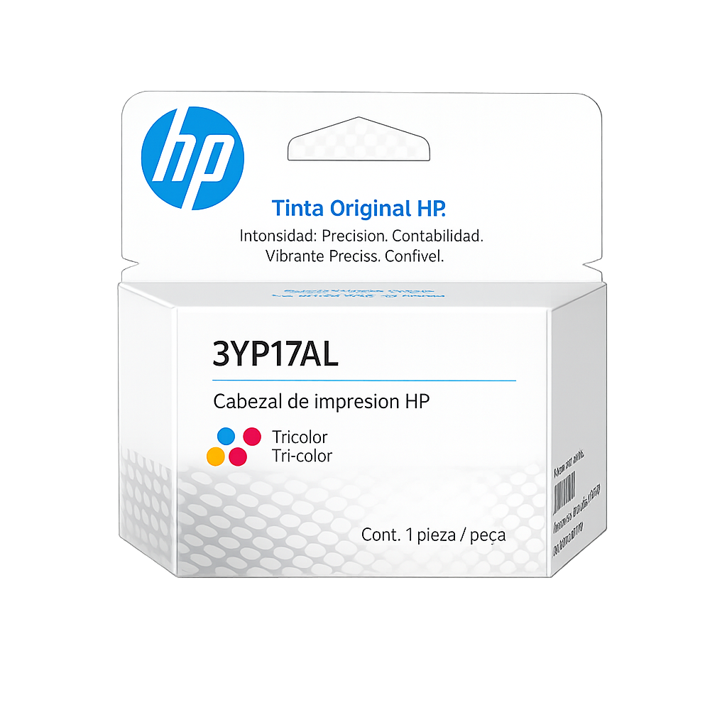 hp Cabezal HP 3YP17AL Original Tricolor - Imagen 1